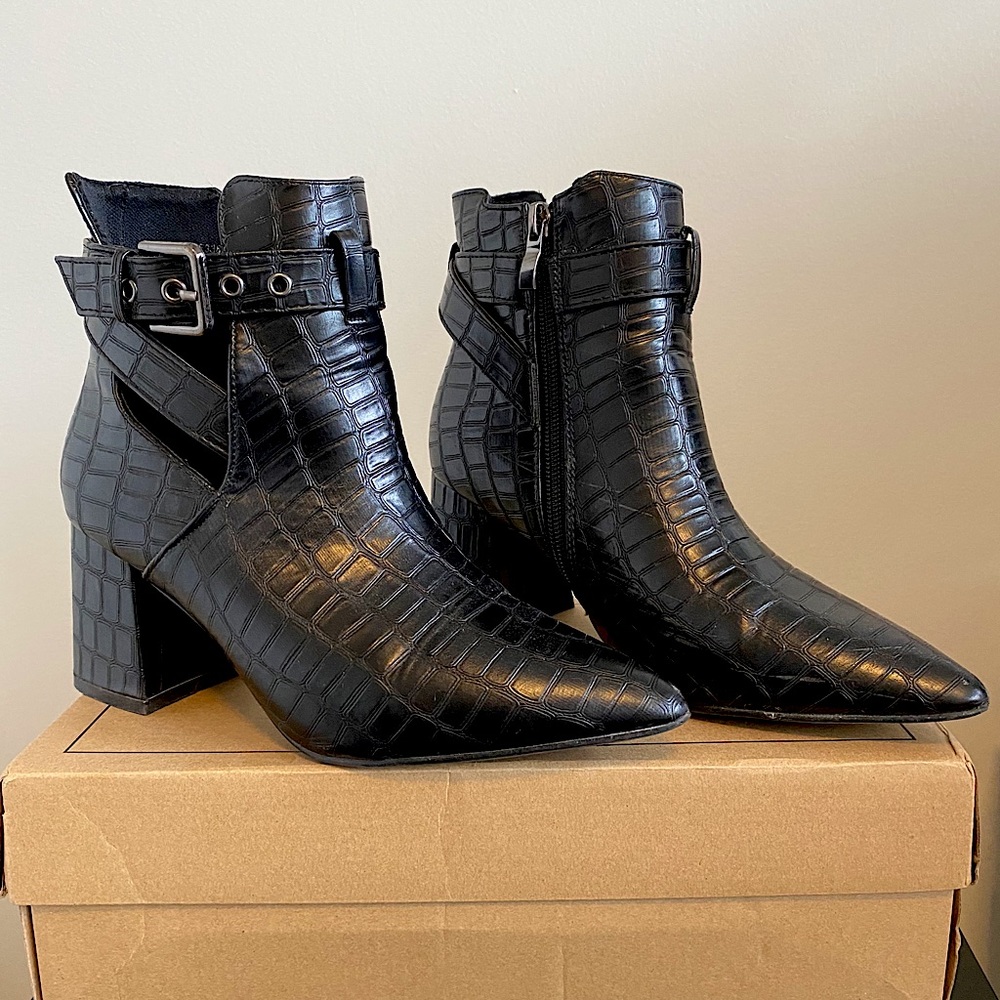 ASOS Wide heel ankle boot